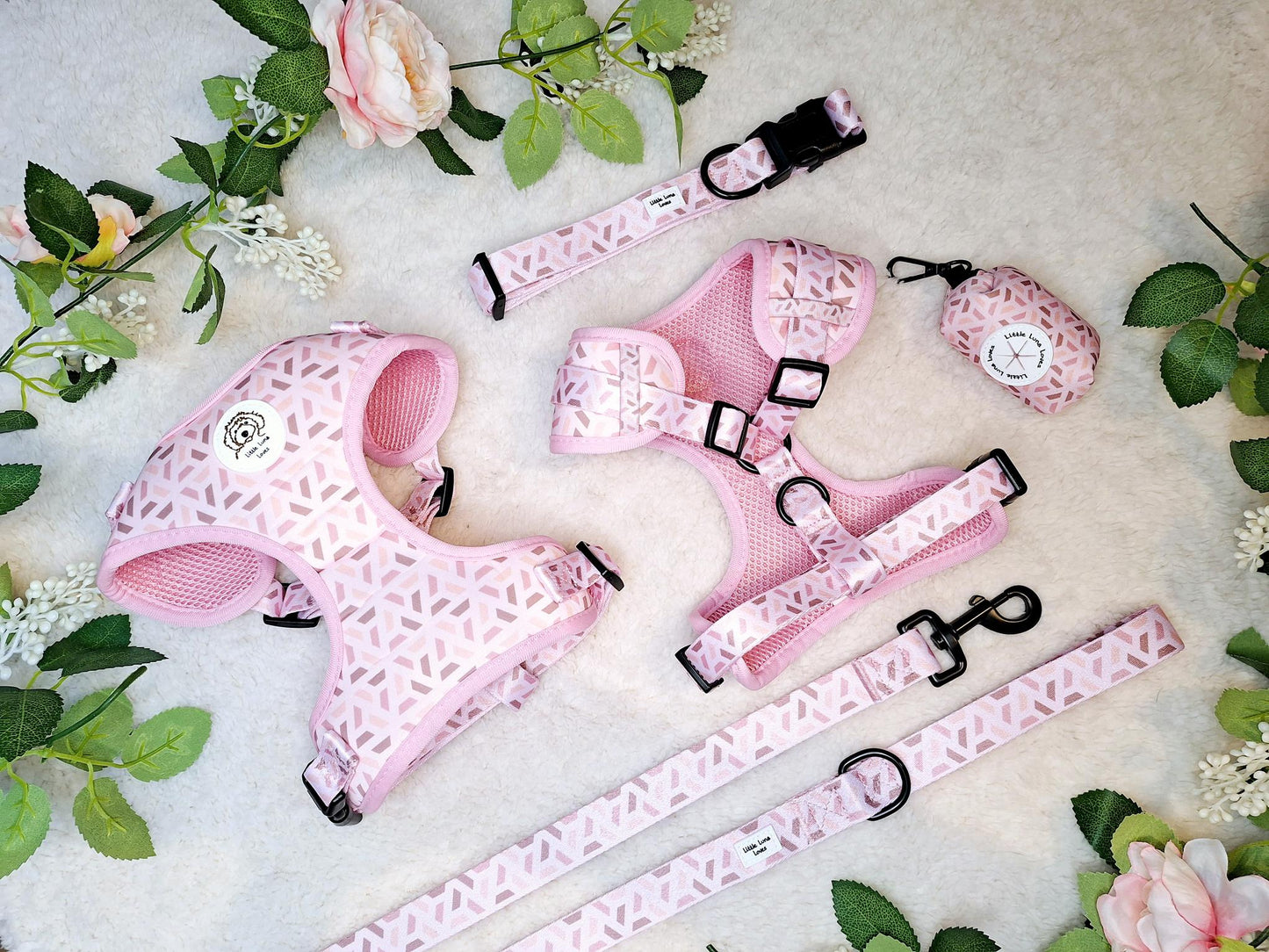 Adjustable 4PCS Bundle - Pawfect Pink