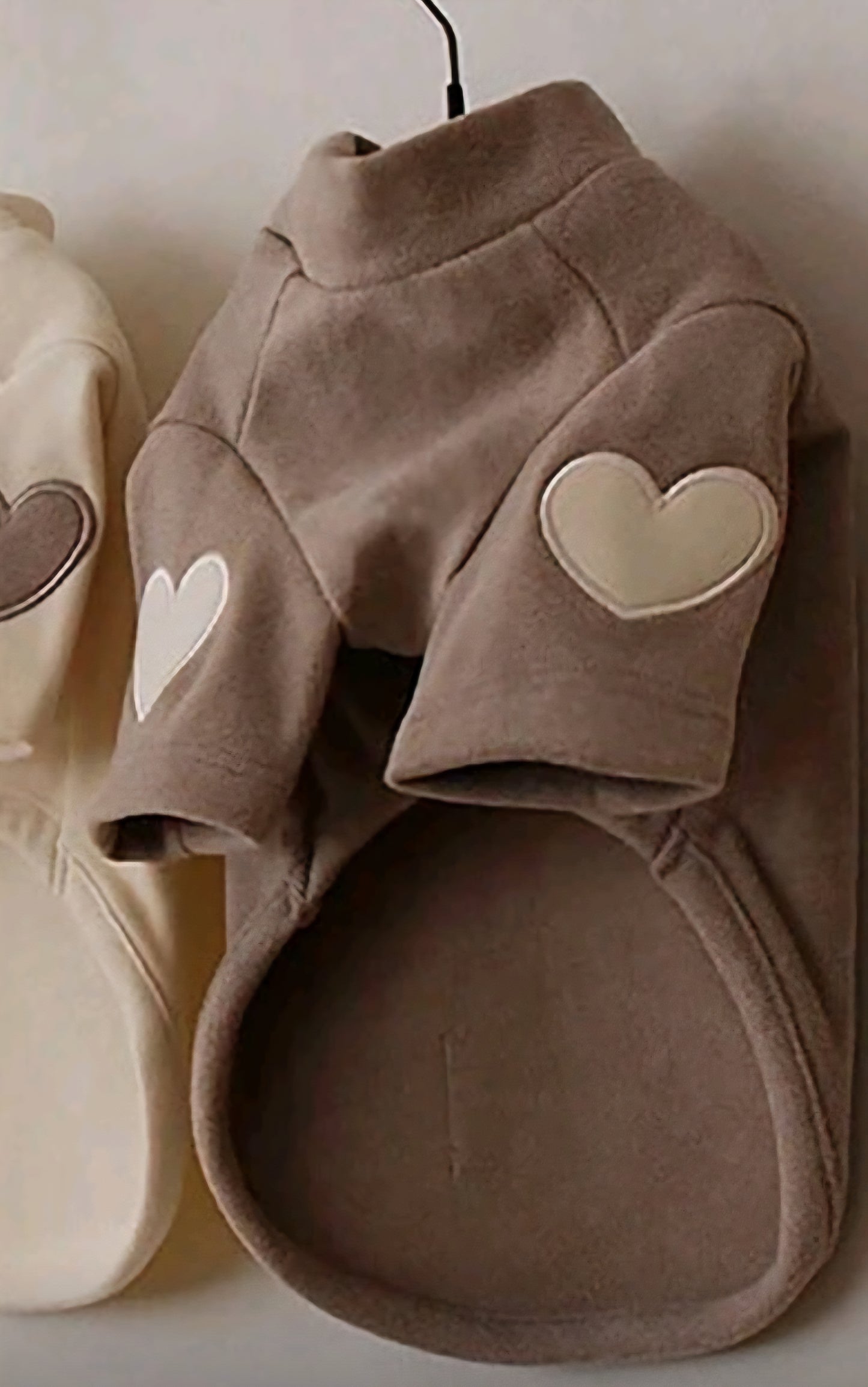 Dog Jumper - beige & cream