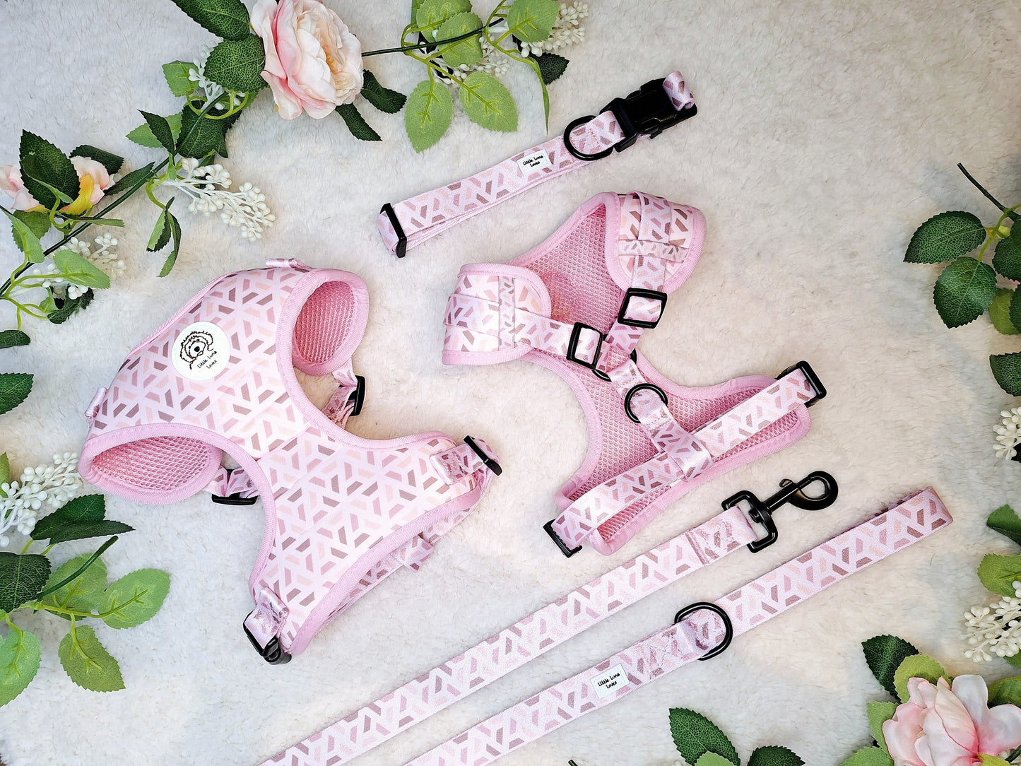 Pawfect Pink 3pcs matching set